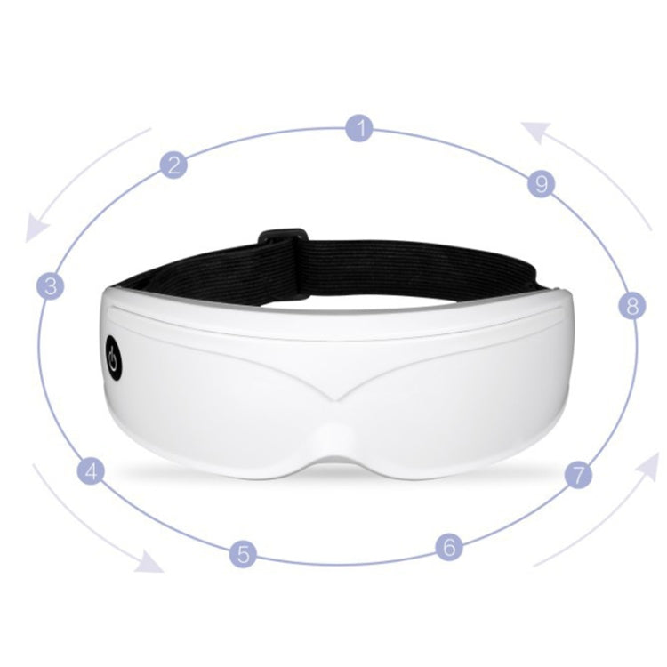 Magnetic Eye Health Exercise Eye Massage Instrument Charging Nurse Myopia Eye Protector, Colour:White