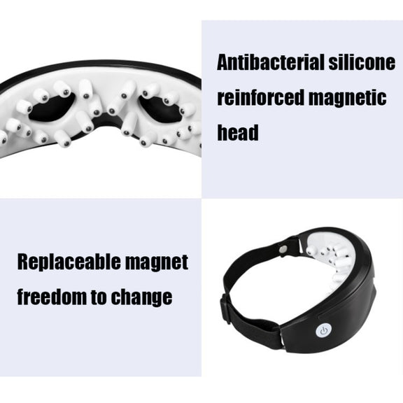 Magnetic Eye Health Exercise Eye Massage Instrument Charging Nurse Myopia Eye Protector, Colour:White