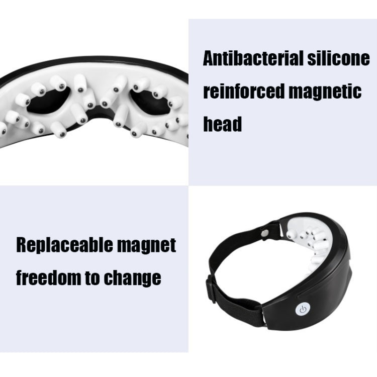 Magnetic Eye Health Exercise Eye Massage Instrument Charging Nurse Myopia Eye Protector, Colour:White
