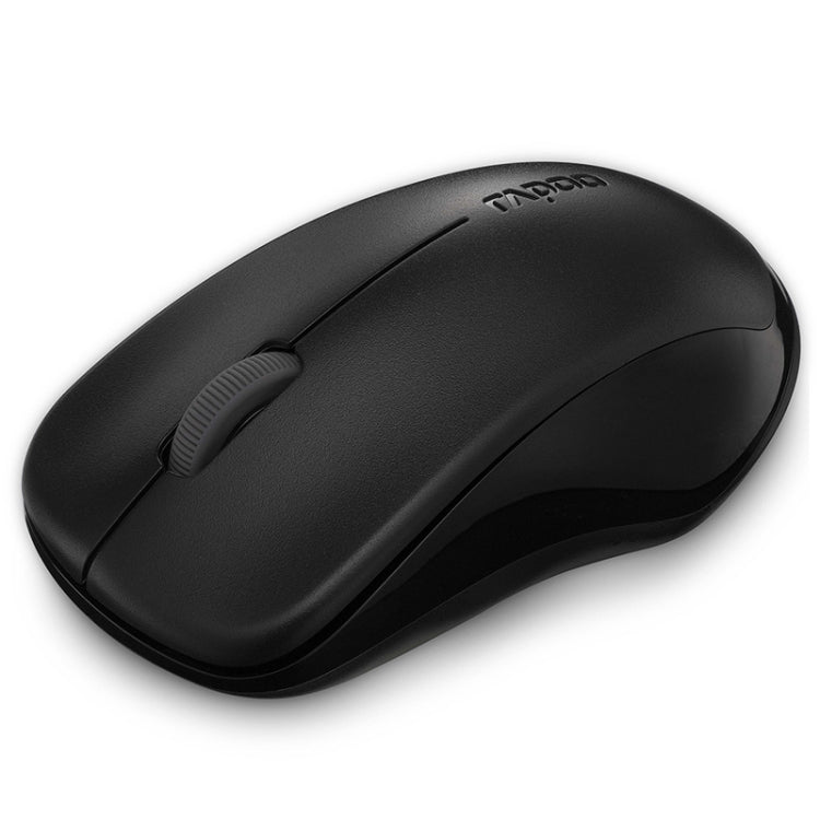 Rapoo1680 2.4GHz 1000 DPI 3 Buttons Business Office Desktop Computer Notebook Mute Portable Power Saving Wireless Mouse(White)