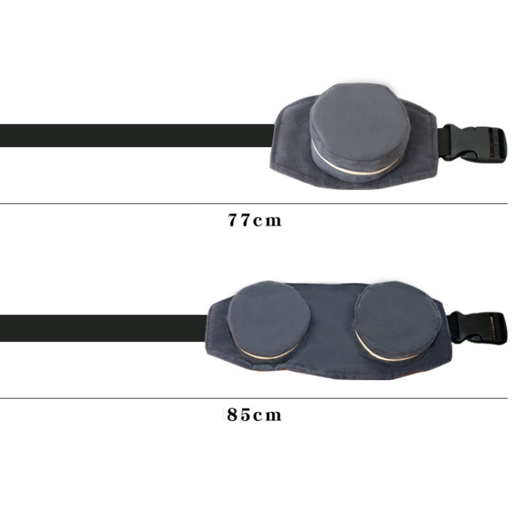 Moxibustion Clothing Thickened Smokeless Neck and Shoulder Insulation Clothing Moxibustion Flocking Cloth Cover, Style:1 United Gray - free shipping - PMC TechLife - Order now!