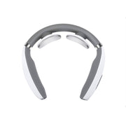 Cervical Vertebra Massager Charging Intelligent Pulse Physiotherapy Instrument Electromagnetic Vibration Neck Protector, Colour:Black