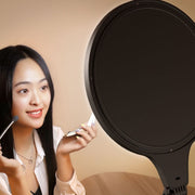 10 inch 26cm Live Broadcast Photography Desktop Beauty Fill Light Bracket, Style:Medium Version+Cooling Bracket(Black)