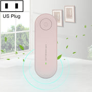 Mini Anion Air Purifier Smoke PM2.5 Remove Toilet Kitchen Air Purifier, Plug Type:US Plug(Pink)