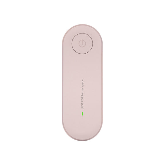 Mini Anion Air Purifier Smoke PM2.5 Remove Toilet Kitchen Air Purifier, Plug Type:US Plug(Pink)