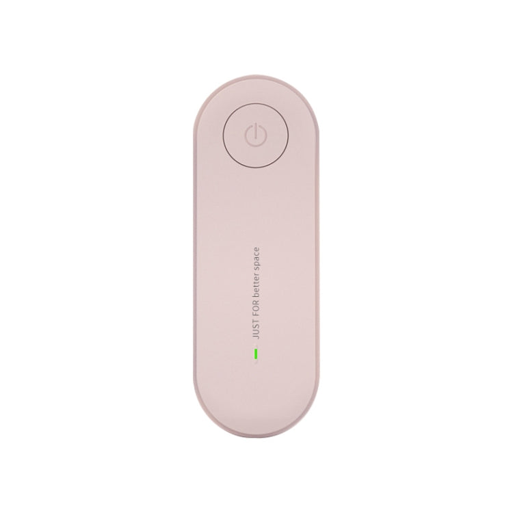 Mini Anion Air Purifier Smoke PM2.5 Remove Toilet Kitchen Air Purifier, Plug Type:US Plug(Pink)