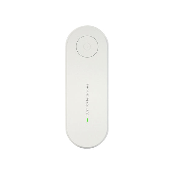 Mini Anion Air Purifier Smoke PM2.5 Remove Toilet Kitchen Air Purifier, Plug Type:EU Plug(White)