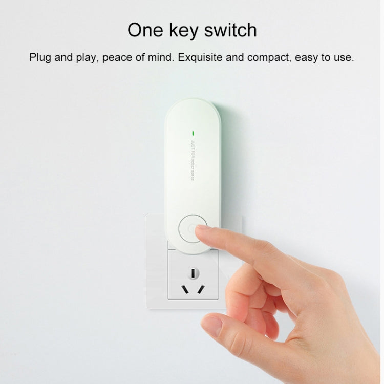 Mini Anion Air Purifier Smoke PM2.5 Remove Toilet Kitchen Air Purifier, Plug Type:EU Plug(White) - free shipping - PMC TechLife - Order now!