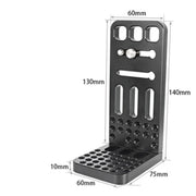 BEXIN L130A Vertical Shoot Quick Release L Plate Bracket 1/4 inch Screw Holes Base Holder