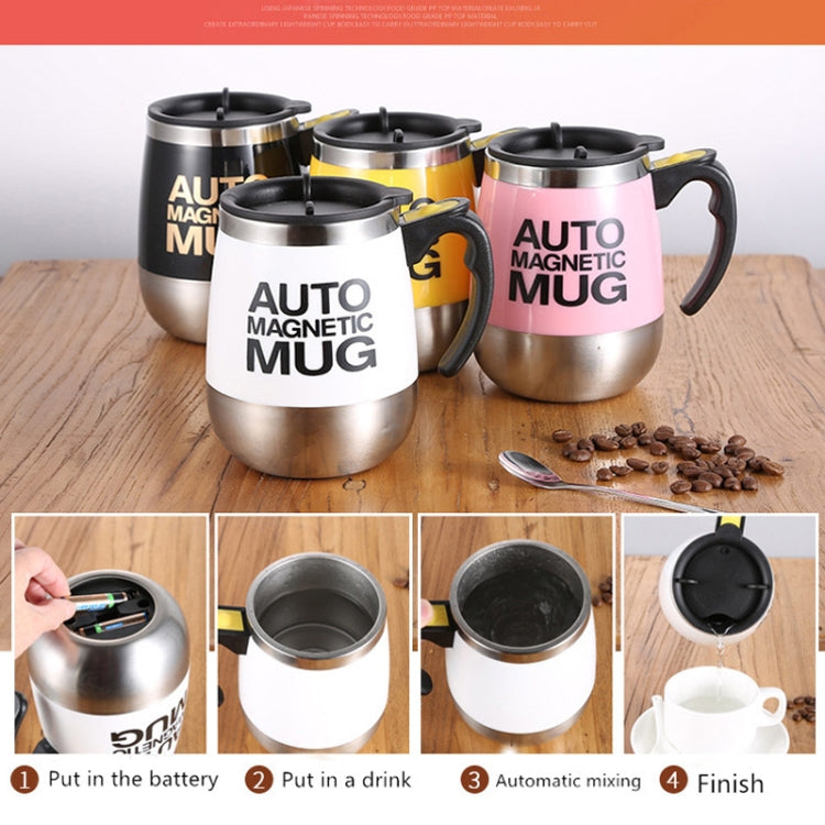 Automatic Mixing Cup Coffee Cup Portable Household Mixer(Black) - free shipping - PMC TechLife - Order now!