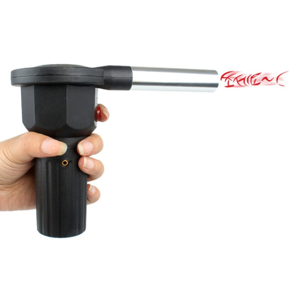 Outdoor Electric Drum Fan BBQ Portable Barbecue Hair Dryer