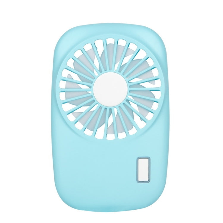 Portable Hand Held USB Rechargeable Mini Fan(Blue) - Electric Fans by PMC TechLife | Online Shopping South Africa | PMC TechLife | Buy Now Pay Later Mobicred