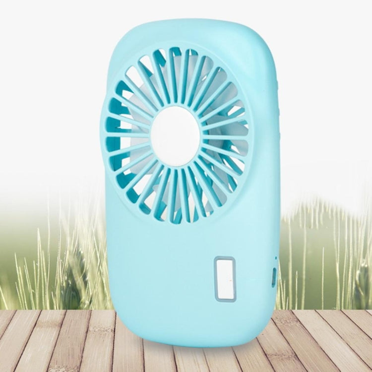 Portable Hand Held USB Rechargeable Mini Fan(Blue) - Electric Fans by PMC TechLife | Online Shopping South Africa | PMC TechLife | Buy Now Pay Later Mobicred