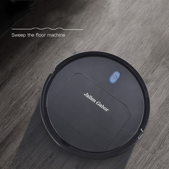 WT-04 Charging Mini Smart Sweeping Robot Lazy Home Automatic Cleaning Machine (Black)