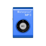 C26 IPX8 Water-resistant Swimming Diving Sports MP3 Music Player with Clip & Earphone, Support FM, Memory:4GB(Blue)