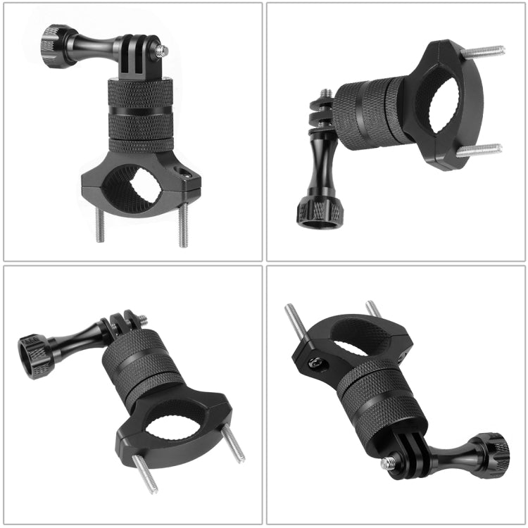 Aluminum Alloy Bicycle Mounting Bracket Bicycle Clip For Action Camera(Blue)