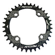 MOTSUV Narrow Wide Chainring MTB  Bicycle 104BCD Tooth Plate Parts(Black) - Bicycle Brake Parts by PMC TechLife | Online Shopping South Africa | PMC TechLife | Buy Now Pay Later Mobicred