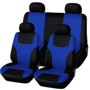 Universal Car Seat Cover Personality Stitching Automotive Chairs Protective Sleeve Cloth Automobile Seats Covers(red)