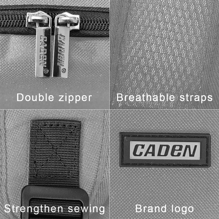 CADeN Shoulder Digital Camera Bag Outdoor Nylon Photography Backpack(Grey Small Bag) - free shipping - PMC TechLife - Order now!
