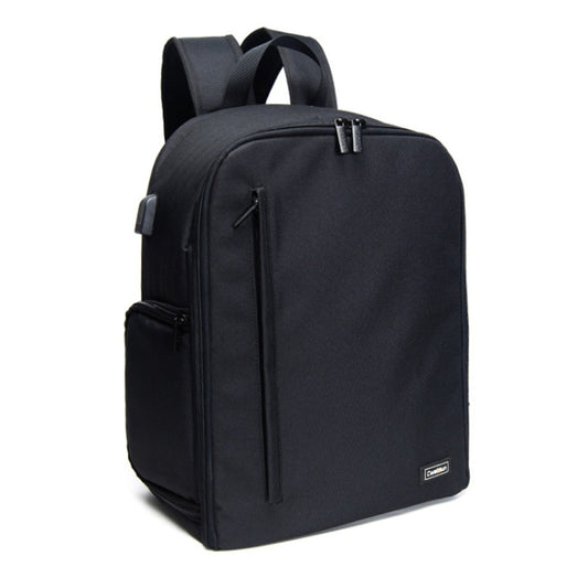 Cwatcun Shoulder Digital Camera Bag Outdoor Nylon Photography Backpack(Black (Big size)) - free shipping - PMC Jewellery - Order now!