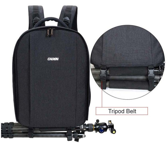 CADeN USB SLR Camera Bag Professional  Water-resistant Portable Unisex Camera Bag