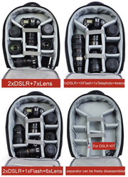 CADeN USB SLR Camera Bag Professional  Water-resistant Portable Unisex Camera Bag