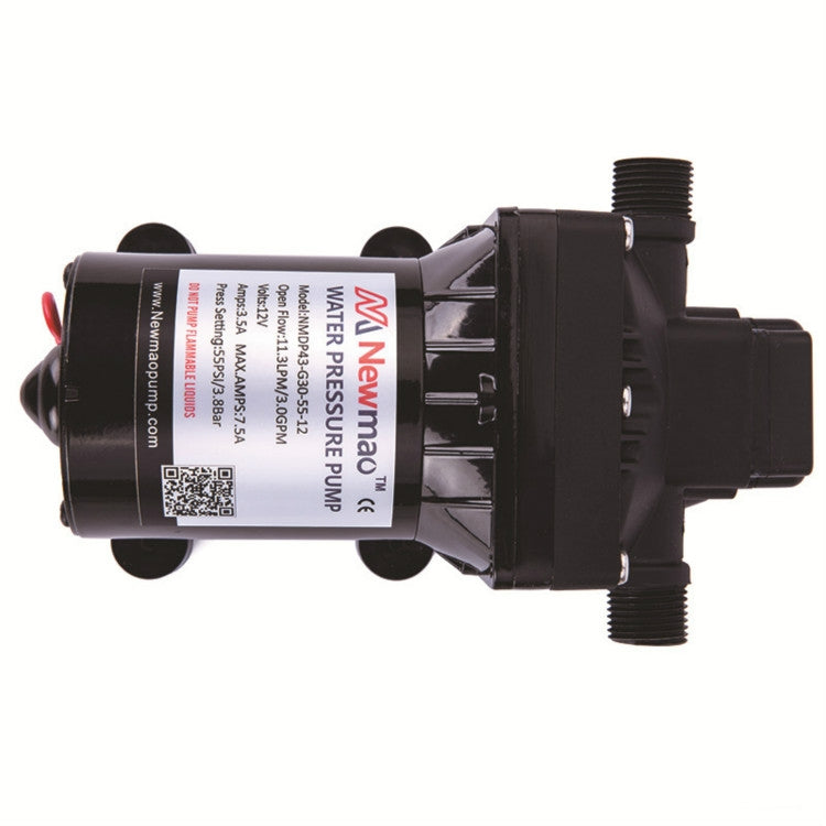 Newmao Reciprocating Diaphragm Pump DC Small Water Pump, EU Plug(DC 12V) - Pumps by PMc TechLife | Online Shopping South Africa | PMc TechLife | Buy Now Pay Later Mobicred