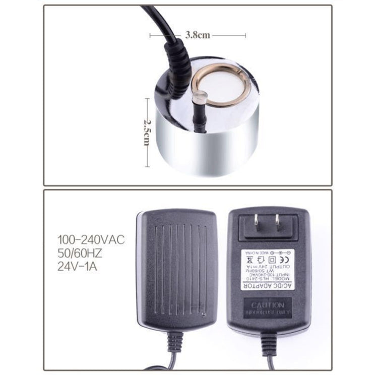 Mini Air Humidifier Color Changing Ultrasonic Household Mist Maker Portable Water Mist for Pond  / Water Tank - free shipping - PMC TechLife - Order now!