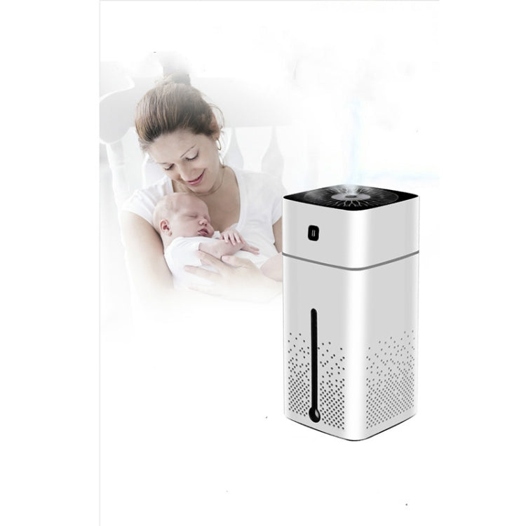 Ultrasonic Air Humidifier USB Essential Oil Aroma Diffuser LED Night Light Spray Mist Purifier, 1000ml(White) - free shipping - PMC TechLife - Order now!