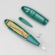 High Precision Electrical Tester Pen Screwdriver 220V AC DC Outlet Circuit Voltage Detector Test Pen with Night Vision, Specification:Digital Display Electric Pen (OPP)