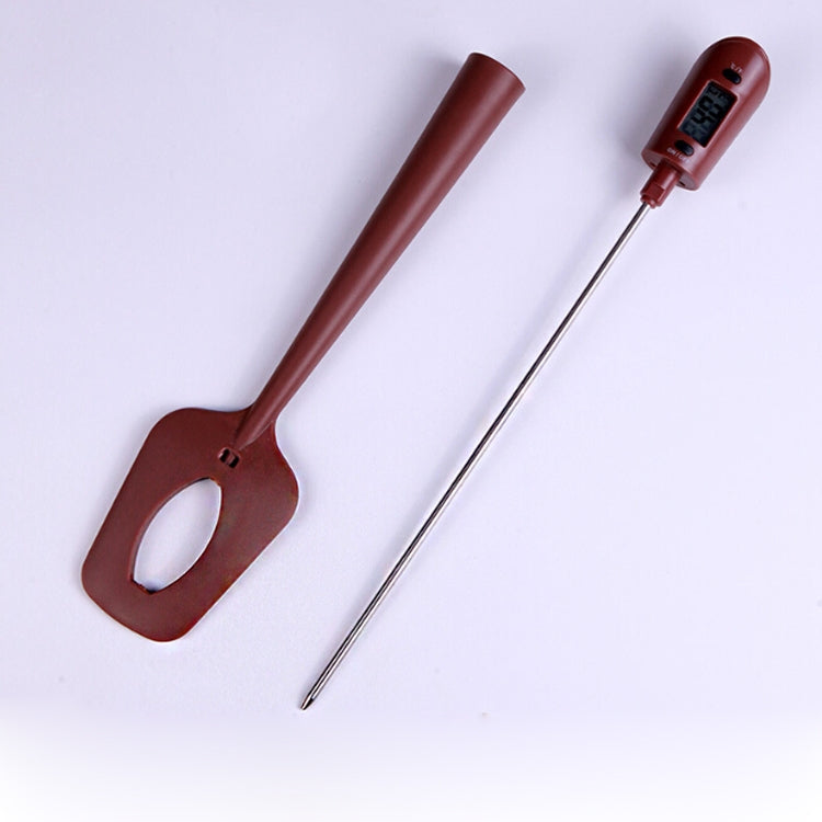 Silicone Scraper Electronic Thermometer Chocolate Cooking Temperature Special Tools - Digital Thermometer by PMC Jewellery | Online Shopping South Africa | PMC Jewellery | Buy Now Pay Later Mobicred