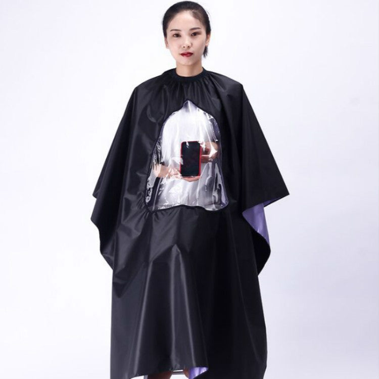 Waterproof Transparent and Visible Increase Haircut Cloth Adult Haircut - free shipping - PMC TechLife - Order now!