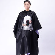 Water-resistant Transparent and Visible Increase Haircut Cloth Adult Haircut