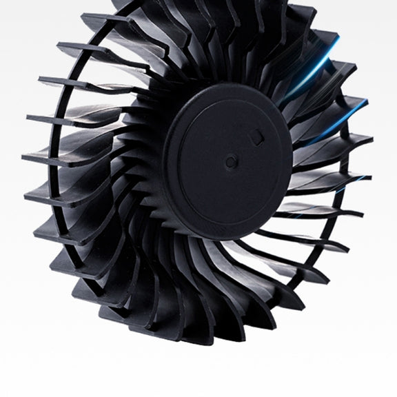 Portable Mini Usb Charging Camera Fan Hanging Neck Small Fan(Black)