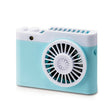 Portable Mini Usb Charging Camera Fan Hanging Neck Small Fan(Blue) - Electric Fans by PMC TechLife | Online Shopping South Africa | PMC TechLife | Buy Now Pay Later Mobicred