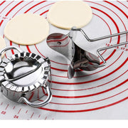Stainless Steel Dumpling Maker Dough Cutter Dumpling Mould Kitchen Accessories Pastry Tools, Specification:7.3 Dumplings Round knife