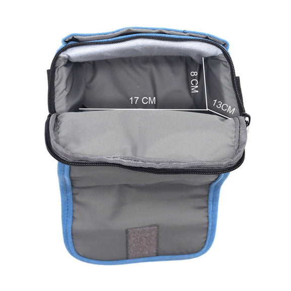 Universal DSLR Camera Shoulder Bag Canvas Photo Handbag, External size: 19 x 17 x 10mm(Black)