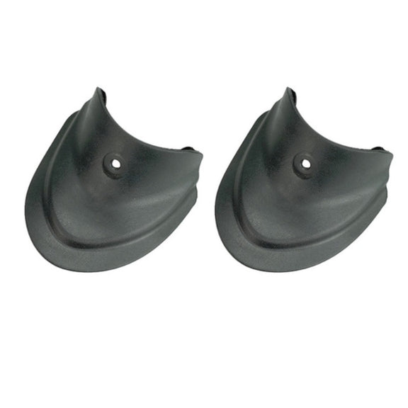 3 Pairs Scooter Fender Fishtail Rubber Front And Rear Fender Modified Accessories for Xiaomi M365 / Pro(Mudguard Black)
