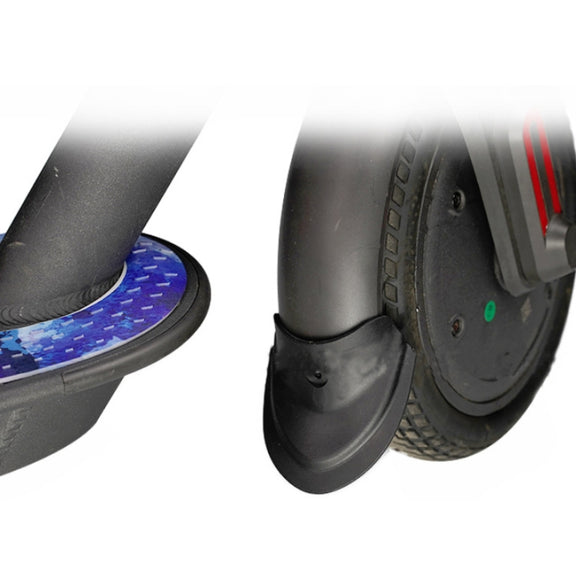 3 Pairs Scooter Fender Fishtail Rubber Front And Rear Fender Modified Accessories for Xiaomi M365 / Pro(Mudguard Black)
