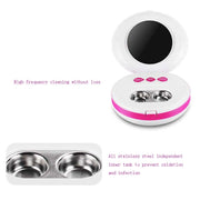 Jie Kang Contact Lens Cleaner and Contact Lens Automatic Cleaning Machine Box(Rose Red White)