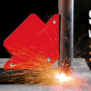Magnetic Welding Positioner Triangular Strong Magnetic Holder, Size:75 Pounds