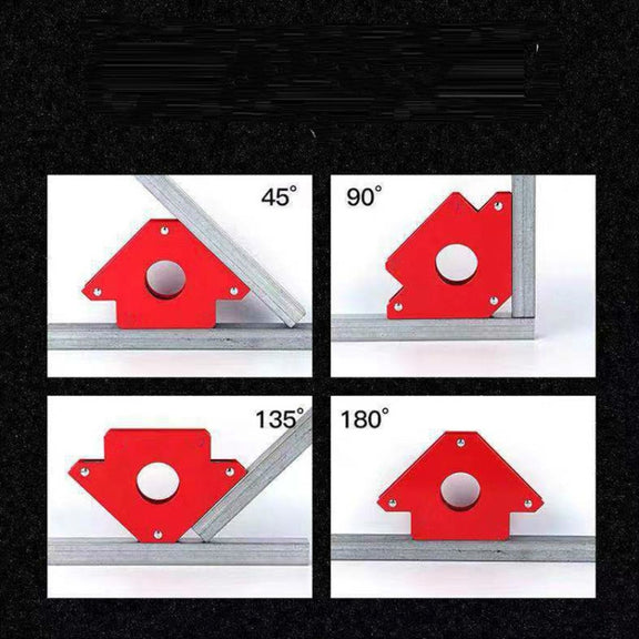 Magnetic Welding Positioner Triangular Strong Magnetic Holder, Size:75 Pounds
