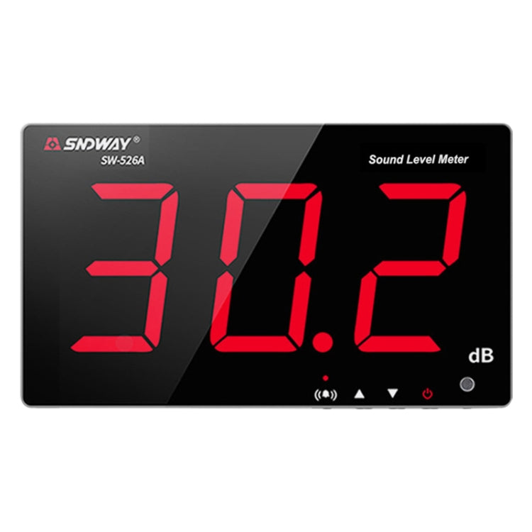 SNDWAY Wall-mounted 30~130dB Large Screen Digital Display Noise Decibel Monitoring Testers, Specification:SW526A 18 inch Display - free shipping - PMC Jewellery - Order now!