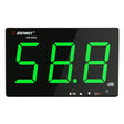 SNDWAY Wall-mounted 30~130dB Large Screen Digital Display Noise Decibel Monitoring Testers, Specification:SW525G with Storage + USB Green - free shipping - PMC TechLife - Order now!