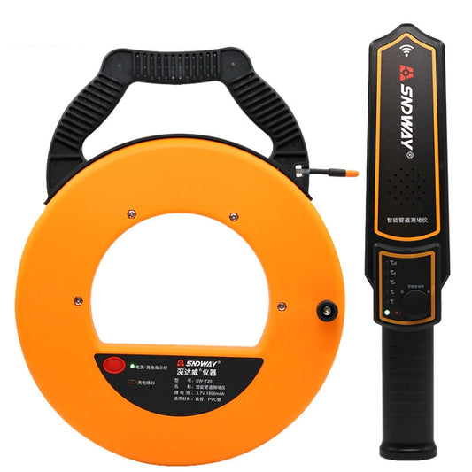 SNDWAY Pipe Scanner Thickness PVC Pipe Blockage Width Measuring Instrument, Specification:SW730 Standard (30 meters) - free shipping - PMC Jewellery - Order now!