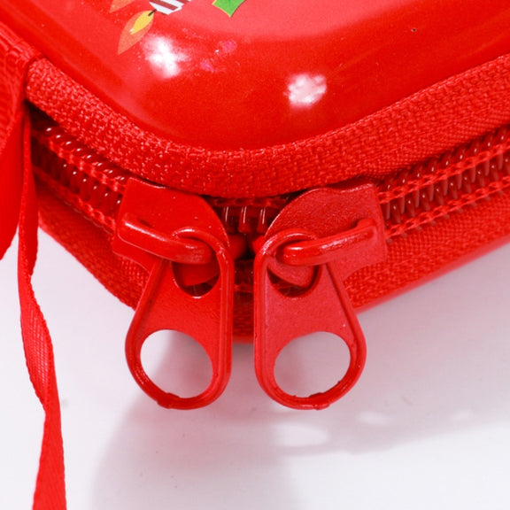 Christmas Cartoon Coin Purse Creative Square Storage Box Key Case(Type 4)