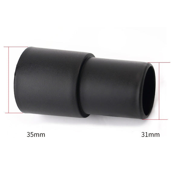 Vacuum Cleaner Connector European Version Inner 32mm Brush Suction Head Adapter Mouth to 35mm Nozzle Head Cleaner Adapter(Black)