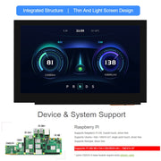 Waveshare 4.3 Inch DSI Display 800��480 Pixel IPS Display Panel, Style:Touch Display