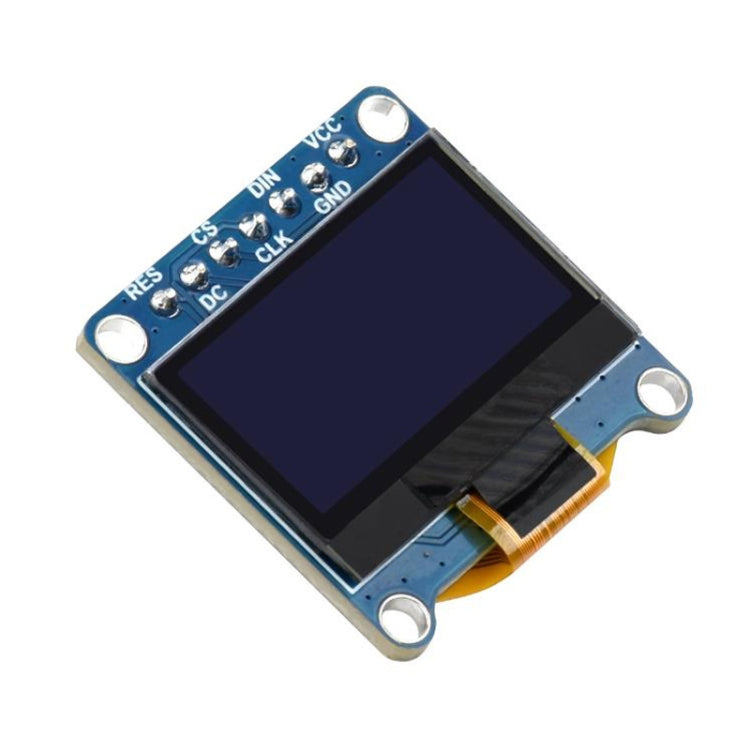 Waveshare 0.96 inch OLED Display Module, 128×64 Resolution, SPI / I2C Communication(D White)