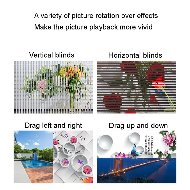 DPF-1201 12 inch 1280x800 Resolution Wall Mounted Advertising Machine LCD Electronic Photo Frame, Plug:EU Plug(Black) - 11-15 inch by PMC TechLife | Online Shopping South Africa | PMC TechLife | Buy Now Pay Later Mobicred